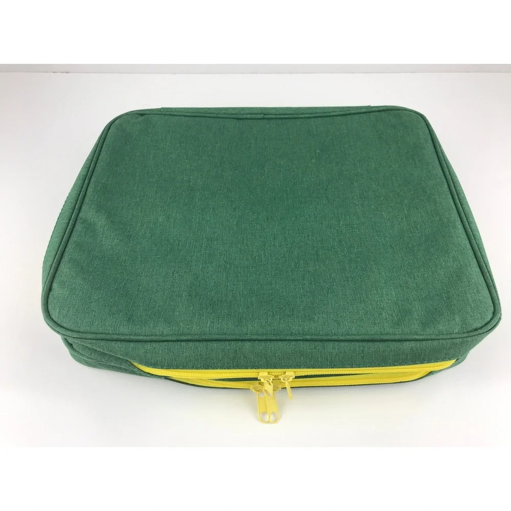 KISLANE Carrying Case Holds 96 Hot Wheels‎ Matchbox Diecast Cars Storage Green